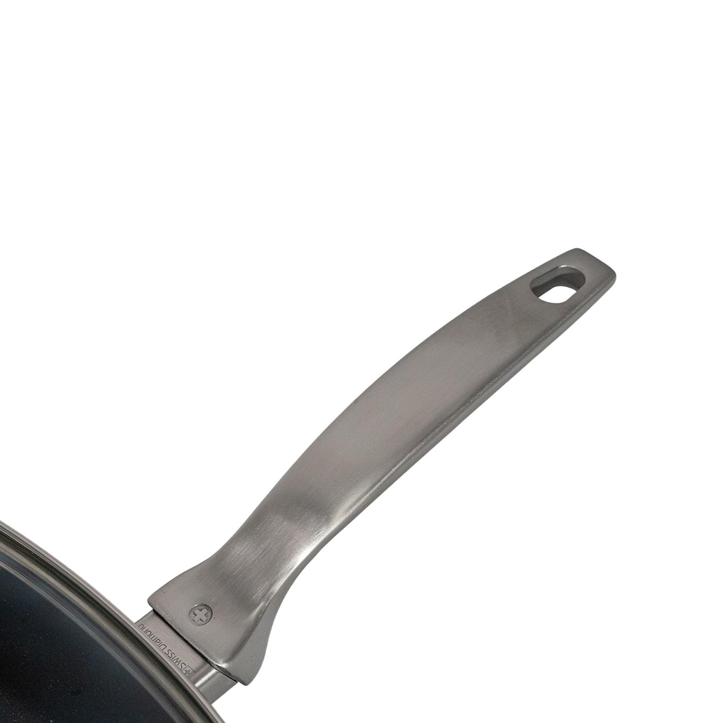 Swiss Diamond Nonstick Hybrid Ceramic and Diamond-Infused Square Saute Pan With Glass Lid, Dou Ceramic, Dishwasher & Oven Safe Up To 500 °F, 11 x 11-Inches