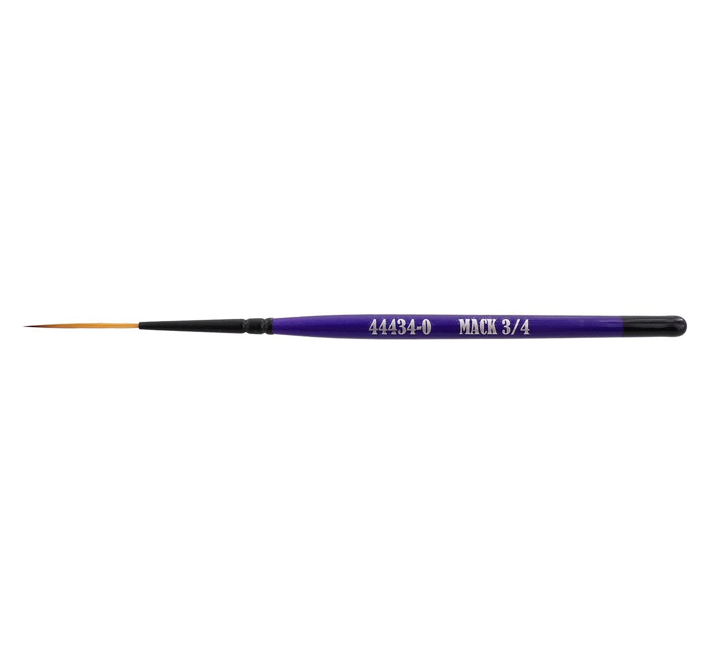 Set of (5) Series 44434 The Virus Scrolling Script Pinstriping Brushes Sizes 0-6 with 3/4 Handle and Specially Blended Golden Taklon