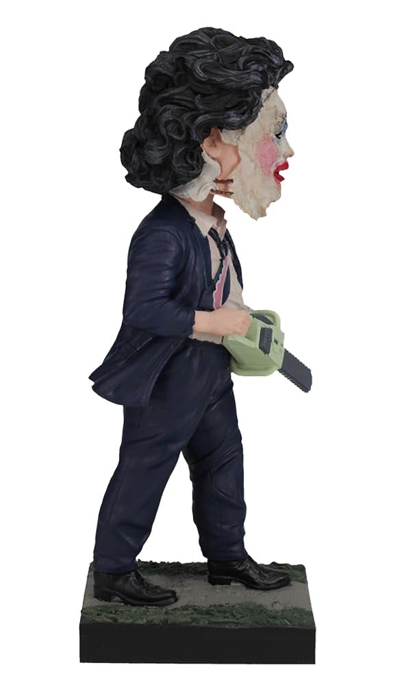 Royal Bobbles The Texas Chainsaw Massacre Leatherface Pretty Woman Mask Collectible Bobblehead Statue