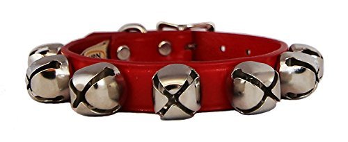JINGLE BELL COLLAR 1x20" Color:RED