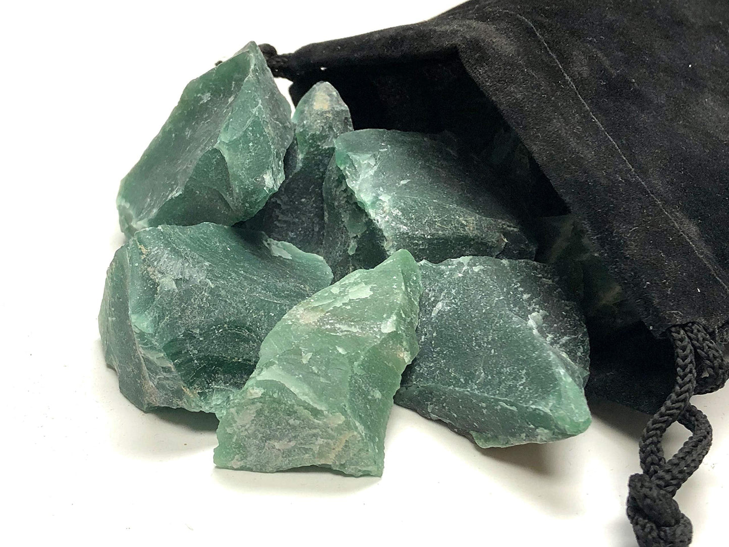 Zentron Crystal Collection Rough Imperial Z Stones - Large 1" Pieces in Velvet Bag