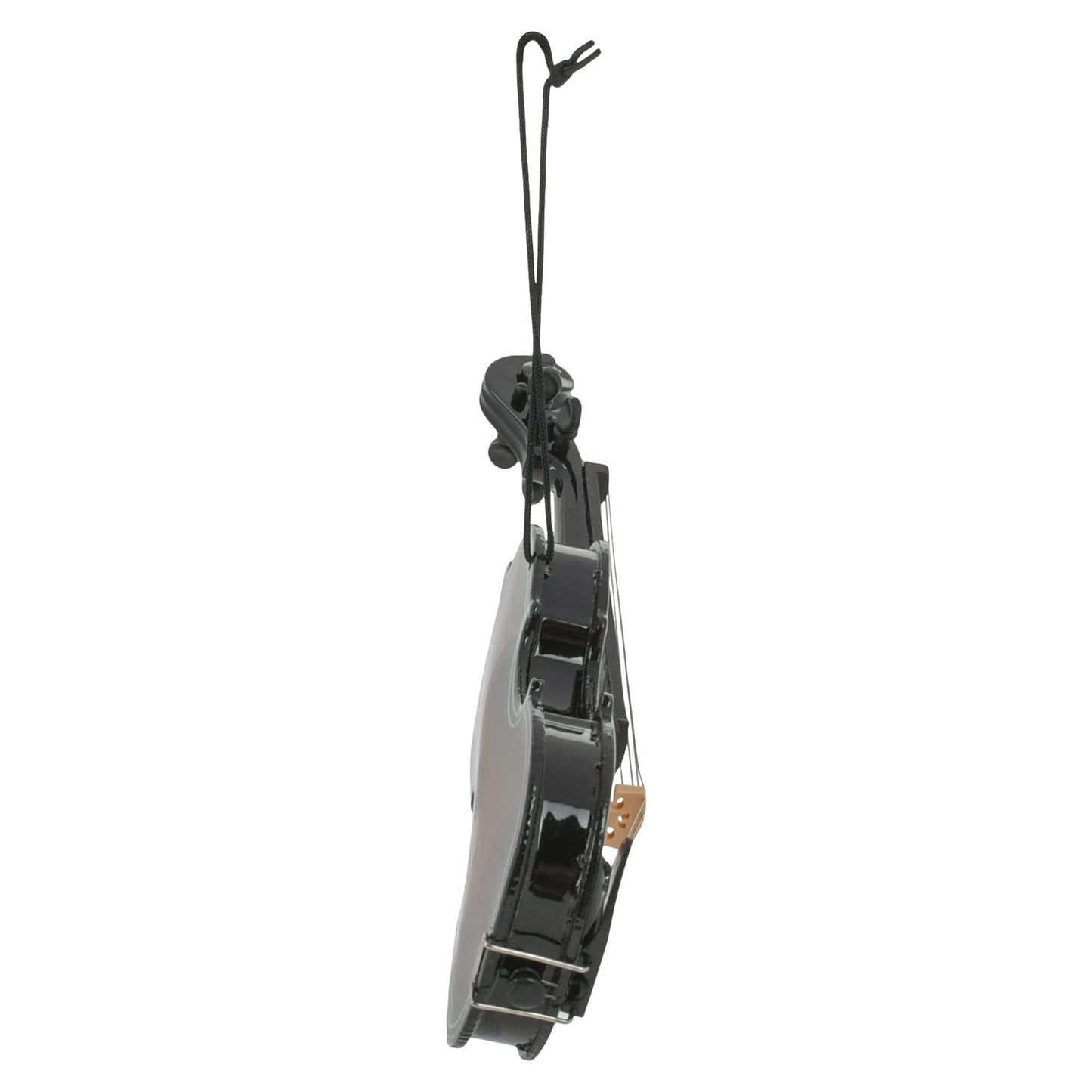 Broadway Gifts Dark Brown Fiddle Tree Ornament,5 inch