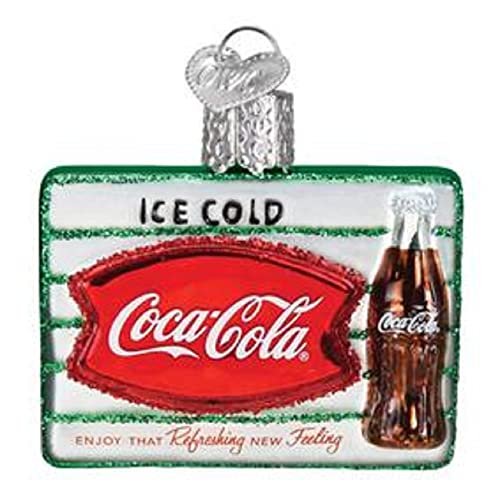 Old World Christmas Coca-Cola Glass Blown Ornament for Christmas Tree
