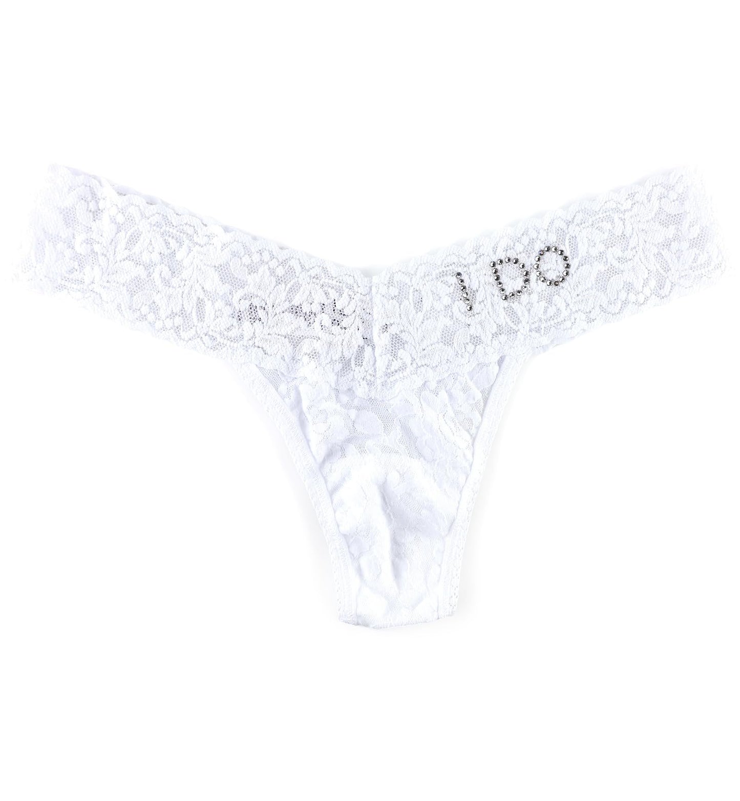 hanky panky "I DO Low Rise Bridal Thong
