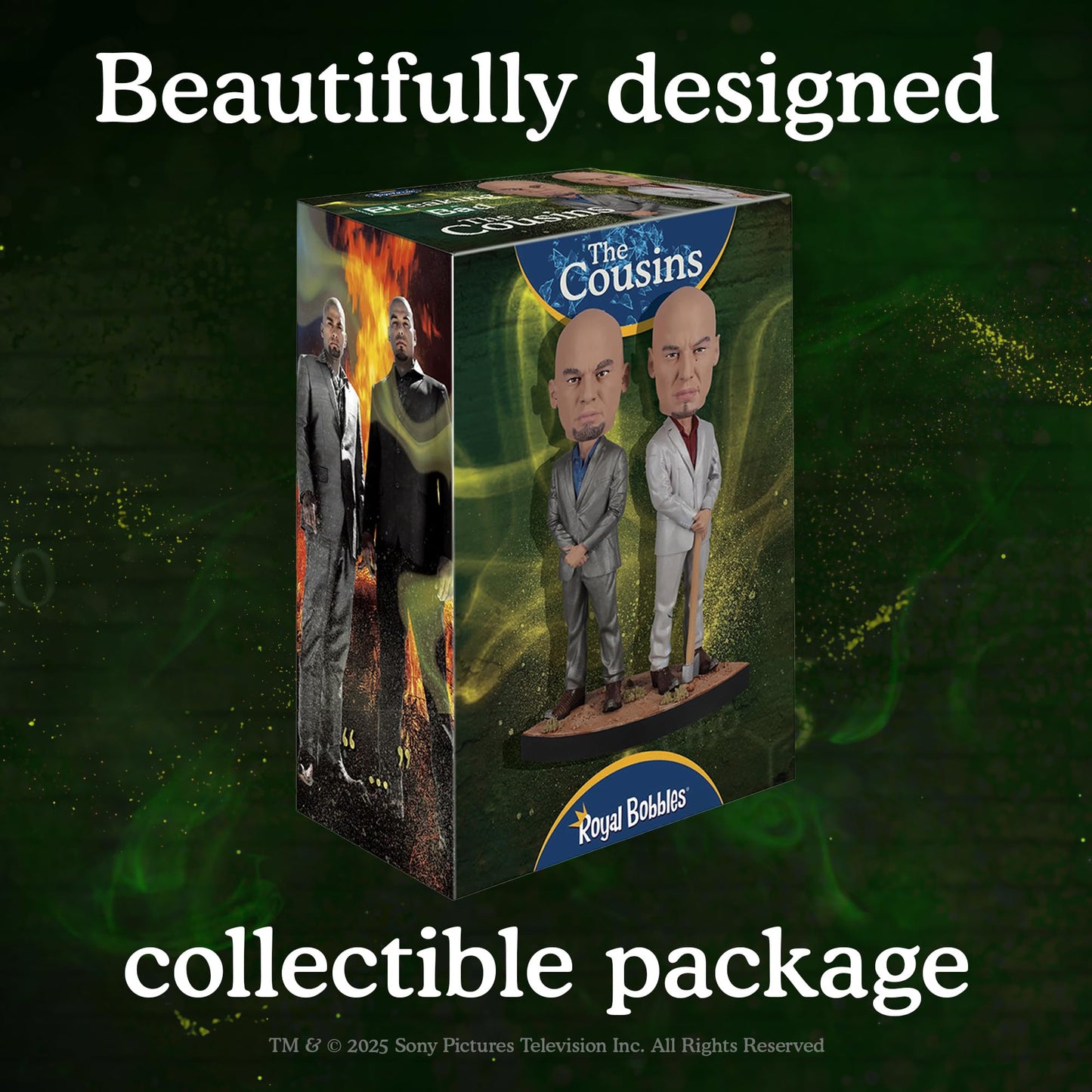 Royal Bobbles Breaking Bad The Cousins — Better Call Saul — 8.4” Tall — Collectible Bobblehead Statue