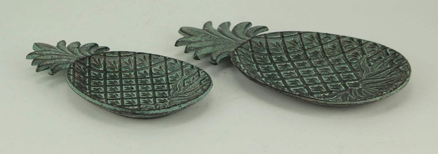 SPI Home Pineapple Dishes Set of 2