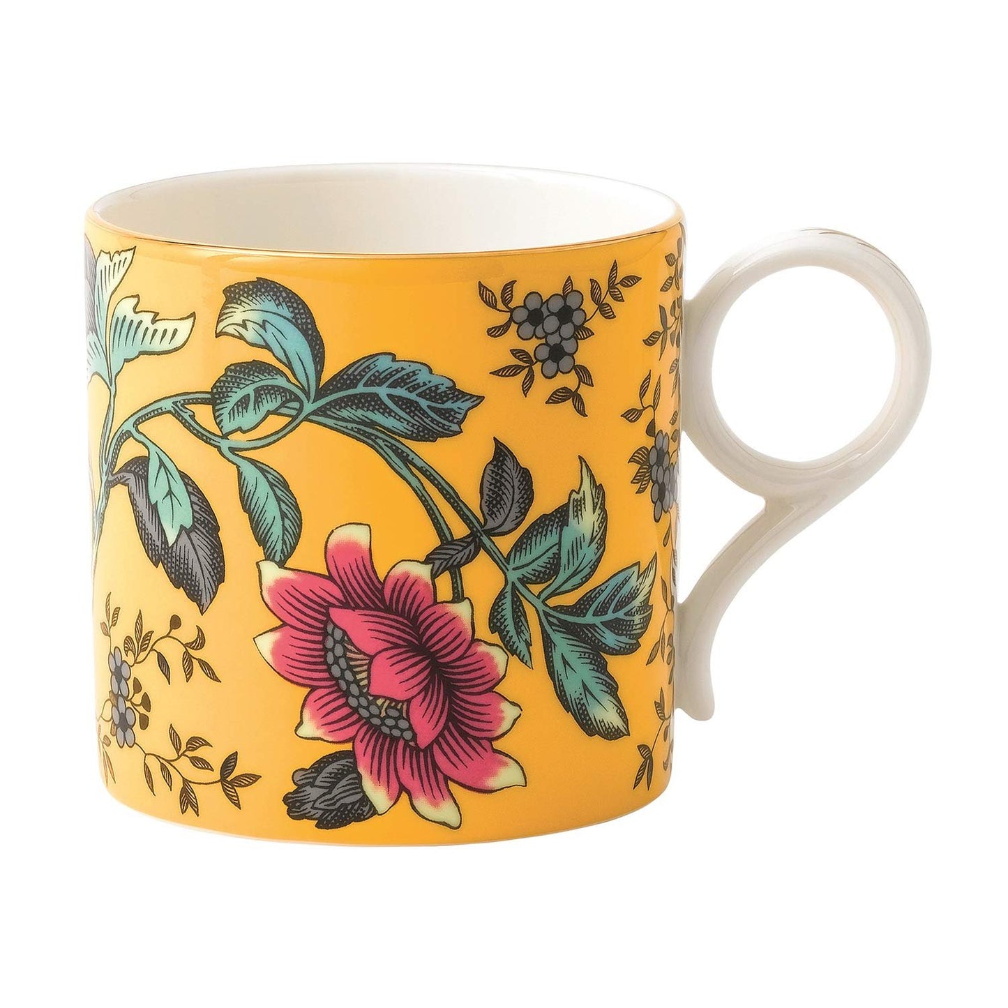 Wedgwood Wonderlust Mug Blue Pagoda, 3.3", Multicolor