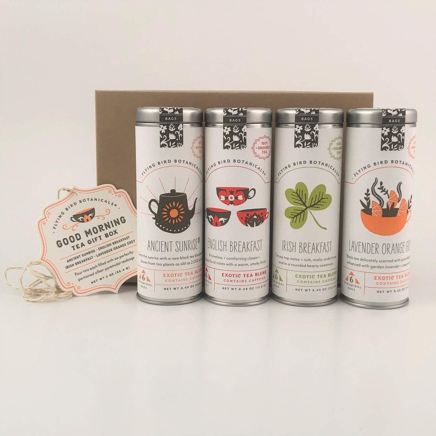 Flying Bird Botanicals Gift Box (Good Morning Tea Gift Box)