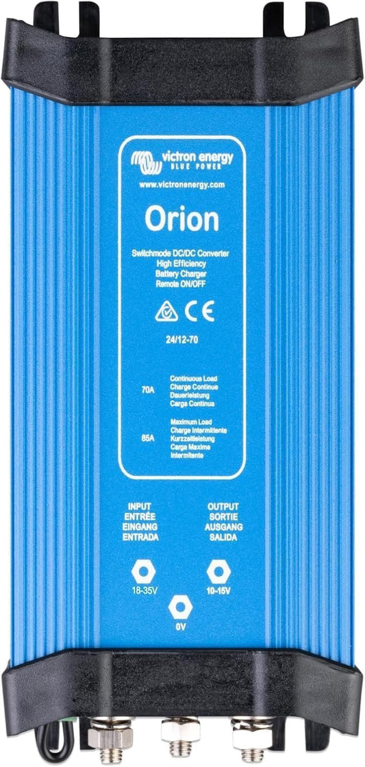 Victron Energy Orion 24/12-Volt 70 amp DC-DC Converter Non-Isolated, High Power