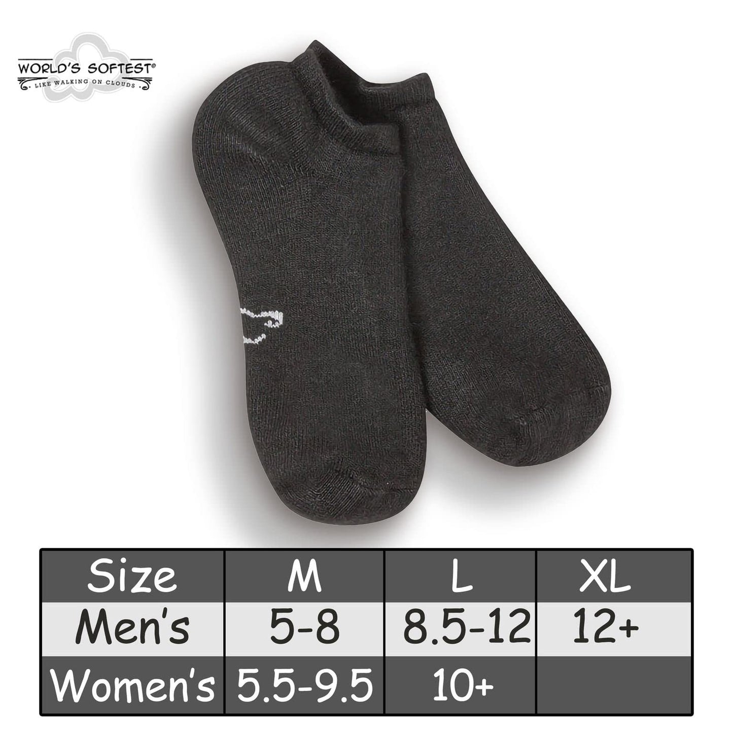 World's Softest Socks Classic Low - Comfortable Mens Socks