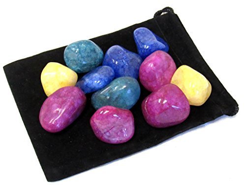 Zentron 1/2 Pound Tumbled Crackled Quartz