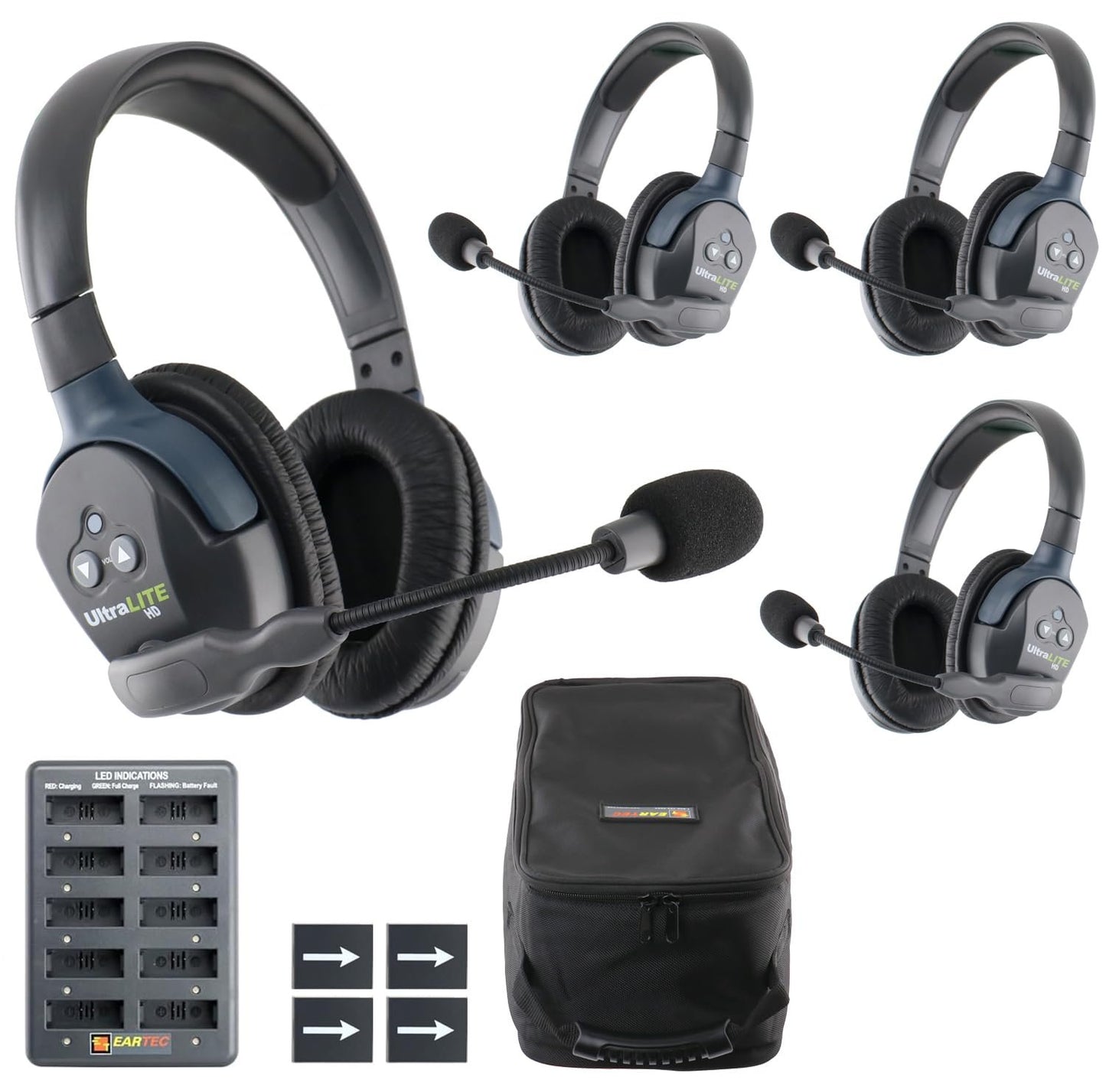 EARTEC Ultralite HD Dual Ear Headsets