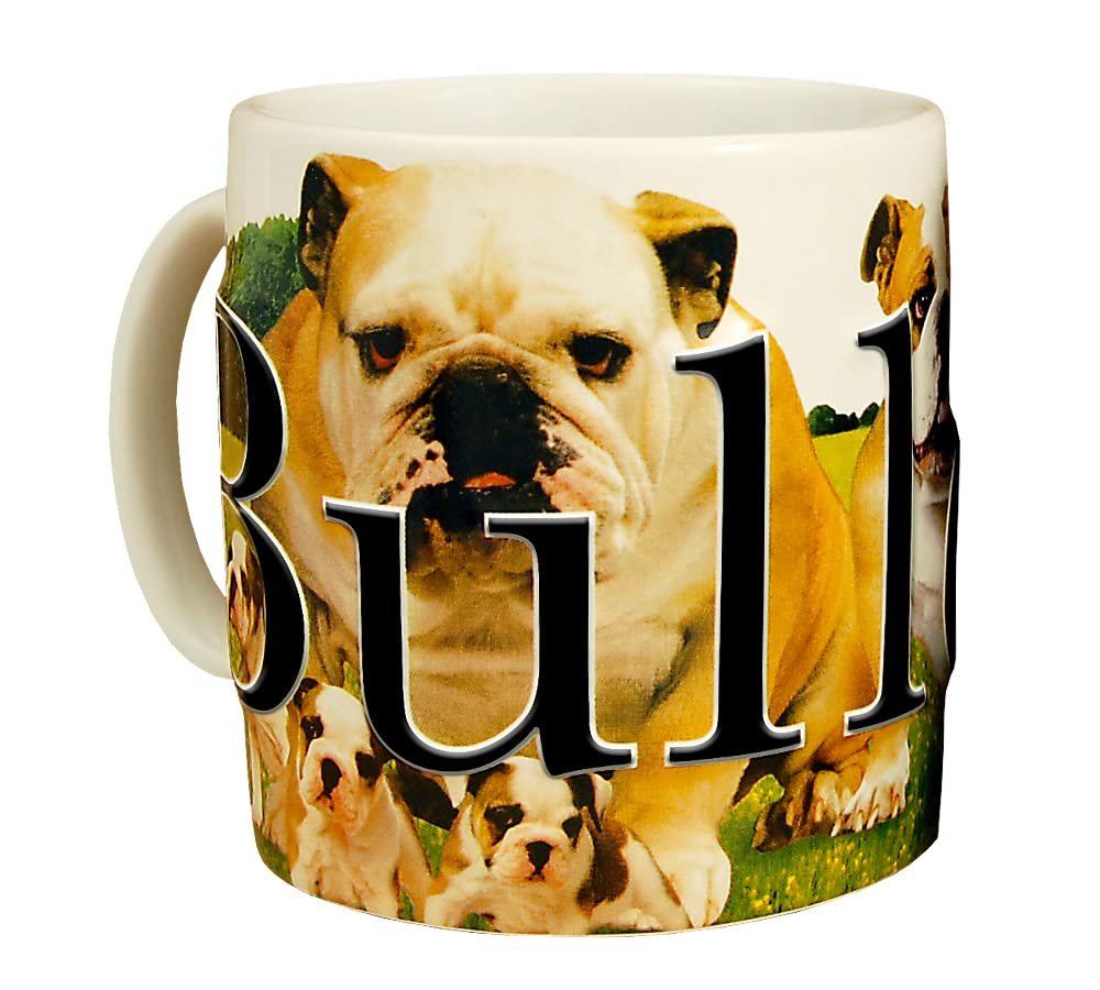 Americaware PMBUL01 18oz Stoneware Bulldog Mug