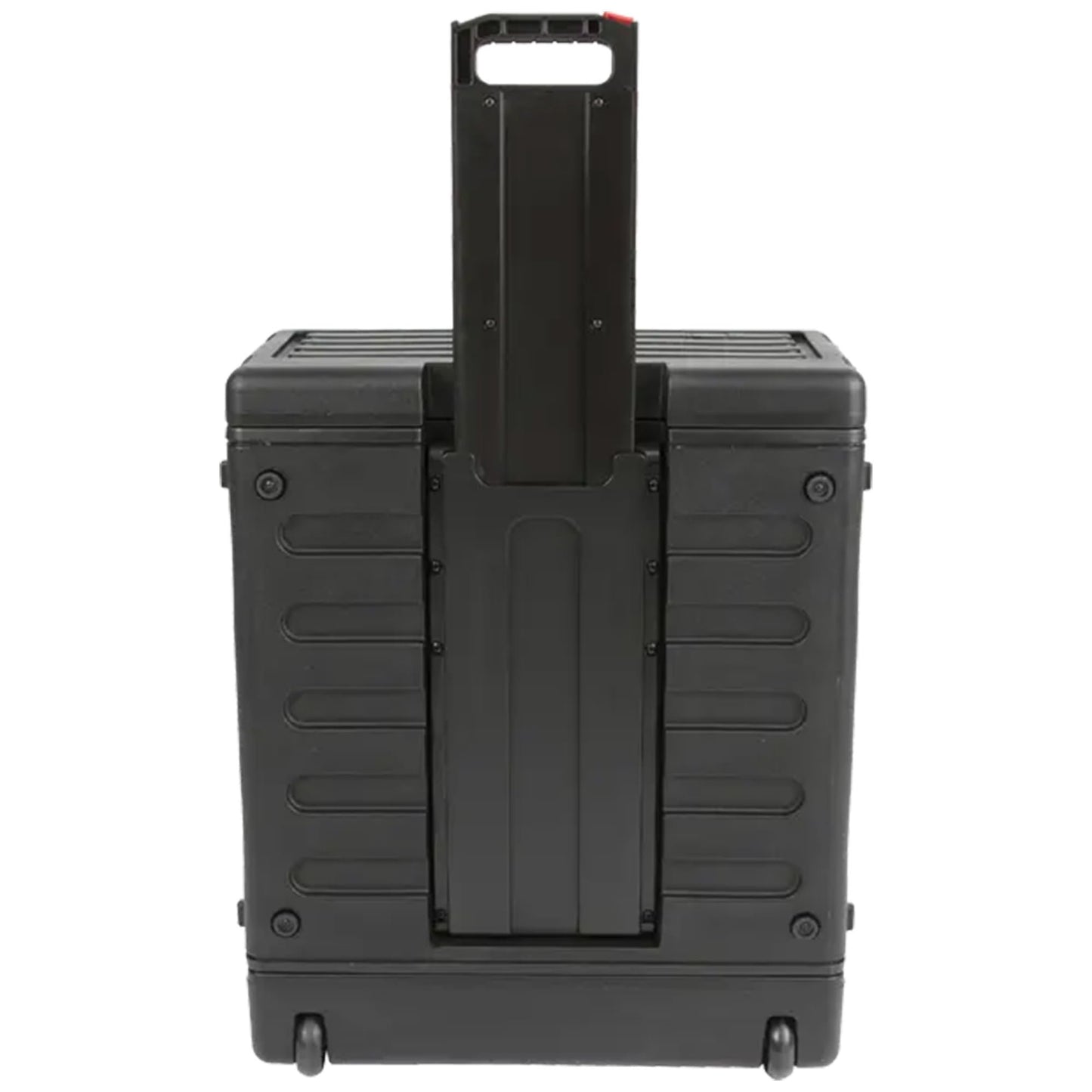 SKB 4U rSeries Rolling Rack with Integrated Back Wheels and 1-Touch Pull Handle, Comes with 4 Rack Units and Interlocking Molded Stacking Bars