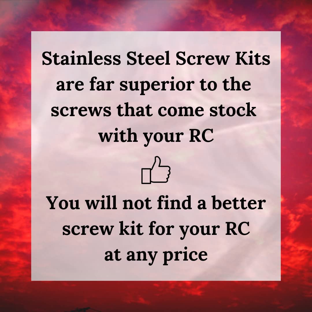 RCR046 - Redcat Racing Blackout XTE RTR/Pro Stainless Steel Screw Kit