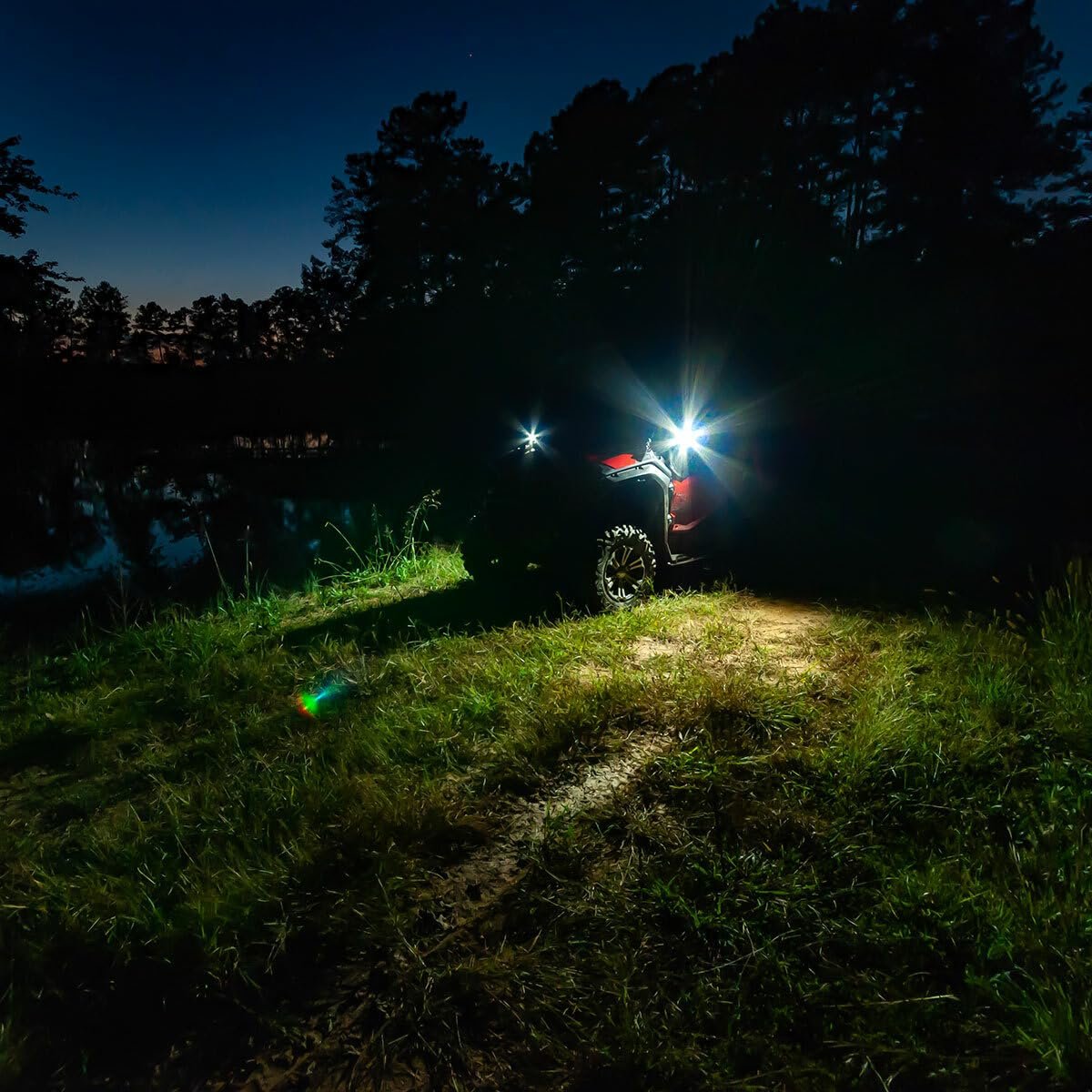 Seizmik Pursuit UTV Side View Mirror | LED Night Vision Series | Set of 2 | Compatible with Select Polaris, Kawasaki, Honda, Can Am, Yamaha, and Kubota Models