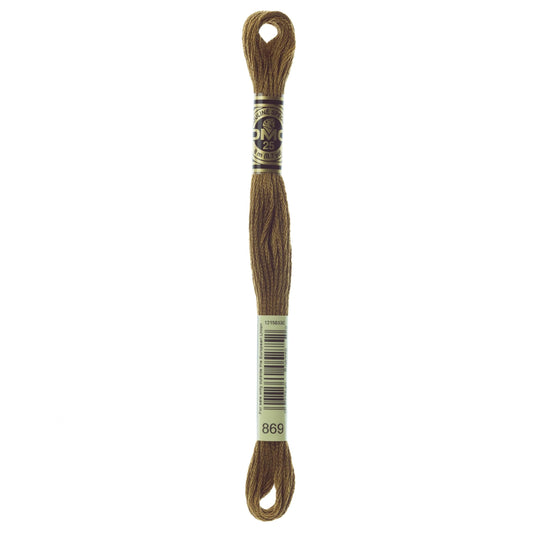 Dmc 6-Strand Embroidery Cotton 8.7yd-Very Dark Hazelnut Brown