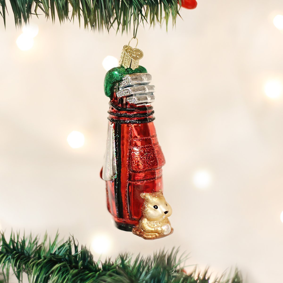 Old World Christmas Ornaments: Golf Lover Gifts Glass Blown Ornaments for Christmas Tree