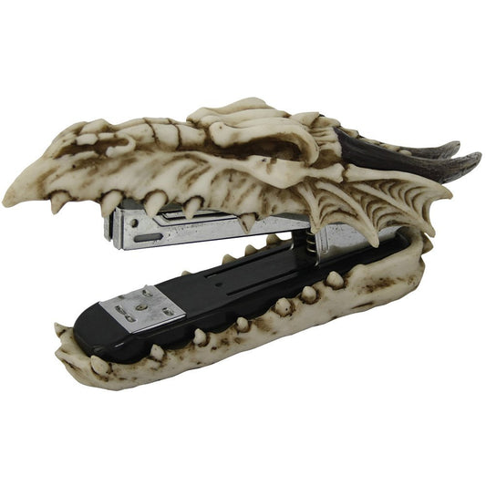 Pacific Giftware Archaic Bone Dragon Desktop Stapler Decorative Novelty