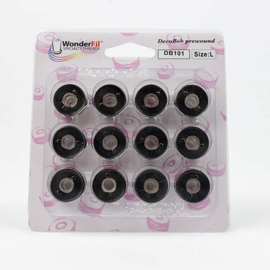 WonderFil, Specialty Threads, DecoBob, Pre-Wound Bobbins, Size L
