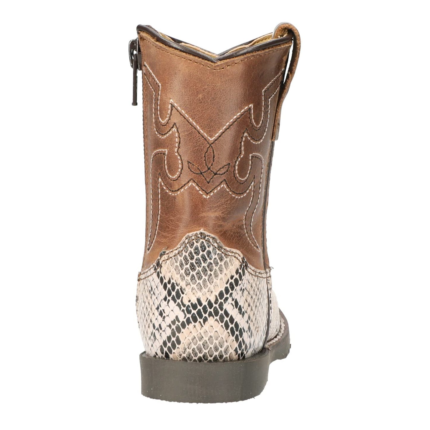 Smoky Mountain Boots | Autry Series | Toddler’s Western Boot | Square Toe Leather | TPR Sole & Walking Heel | Leather and Man-made uppers & Man-Made Lining