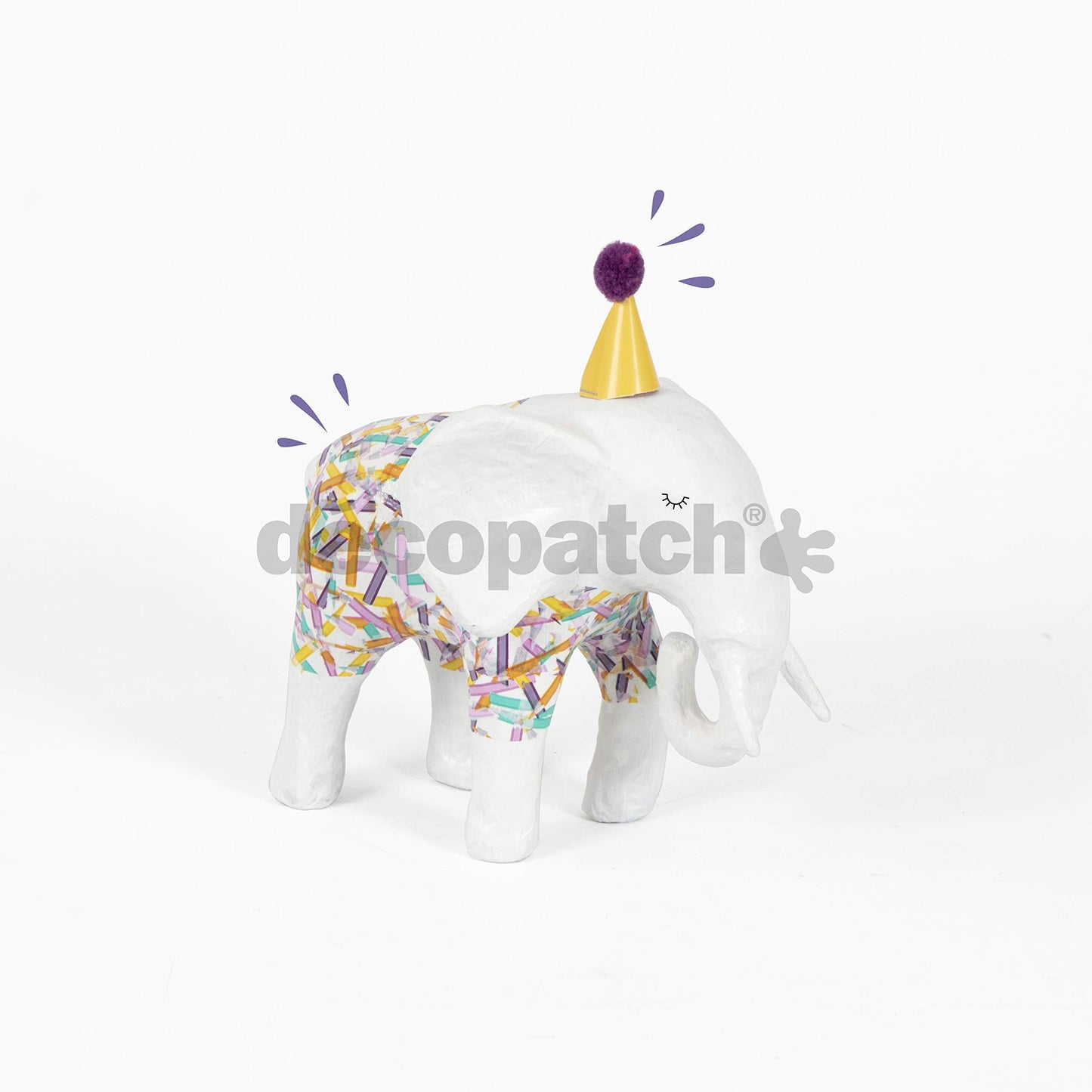 décopatch papier mache animal