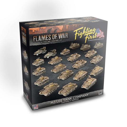 Flames of War: Fighting First: US M3 Lee Tank Company (Mid-War)