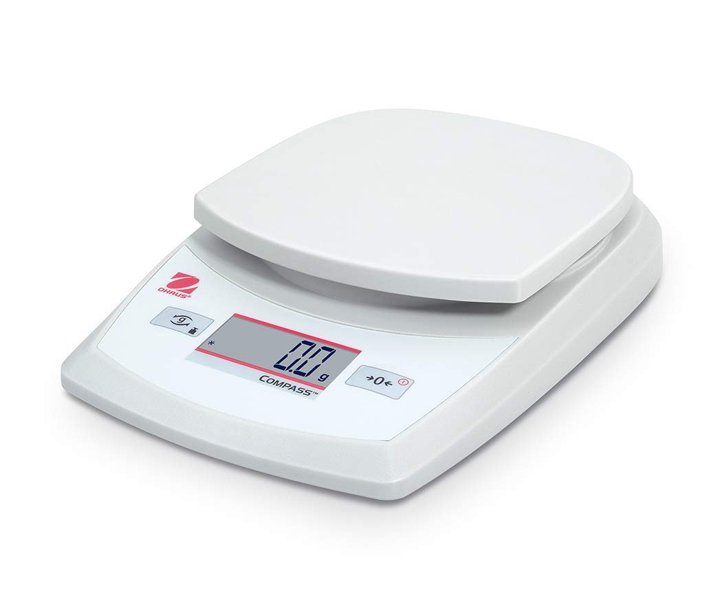 Ohaus 30428205, Compass CR621 Portable Scale, 620g Capacity, 0.1g Readability