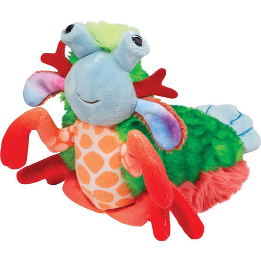 Douglas Punchie Peacock Mantis Shrimp - 10 inch Plush for Ages 2 to 7