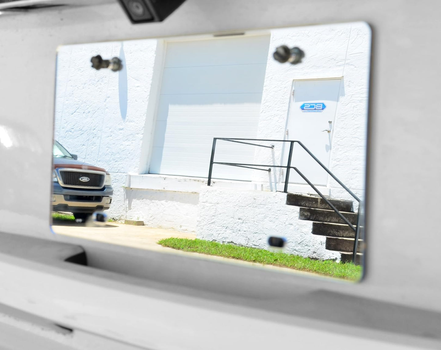 Mirrored Blank License Plates by Marketing Holders