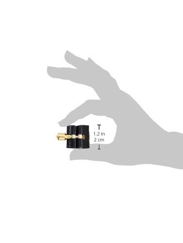 Rovner Ligature & Plastic Cap for Baritone Saxophone - Dark Ligature for Metal Mouthpiece (3MVL)