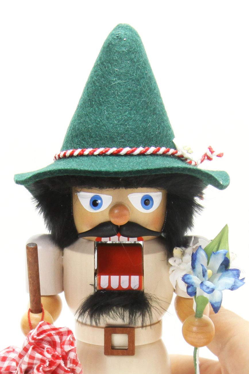 German Christmas Nutcracker Bavarian Hiker - 28,5cm / 11 inch - Christian Ulbricht