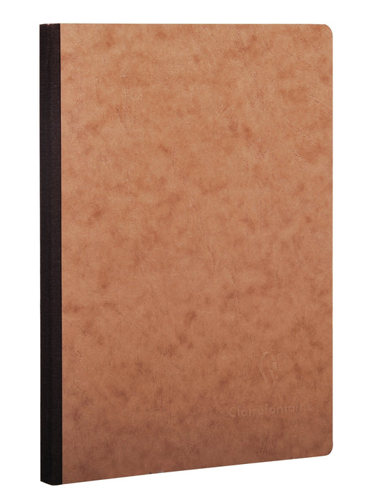 Clairefontaine Basic Large Clothbound Notebook (6 x 8.25) TAN 192 Pages