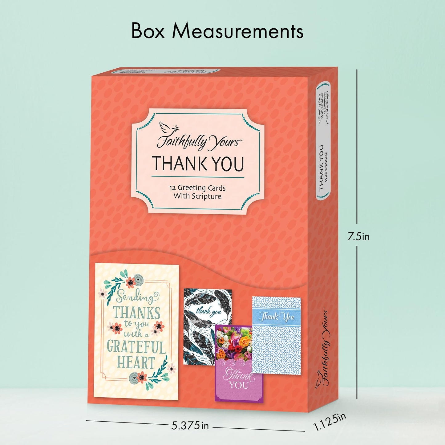 Designer Greetings Faithfully Yours Boxed Everyday Assortment Cards