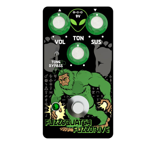 Octonaut Hyperdrive - Transparent Overdrive Effects Pedal