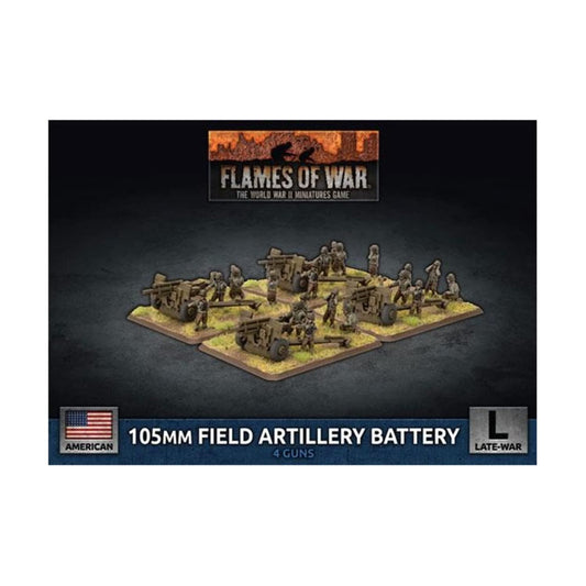 Flames of War: Late War: United States: 105mm Field Artillery Battery (UBX77)