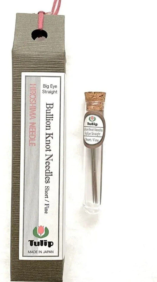 Tulip Bullion Knot Needles Big Eye Straight Short-Fine THN-109e