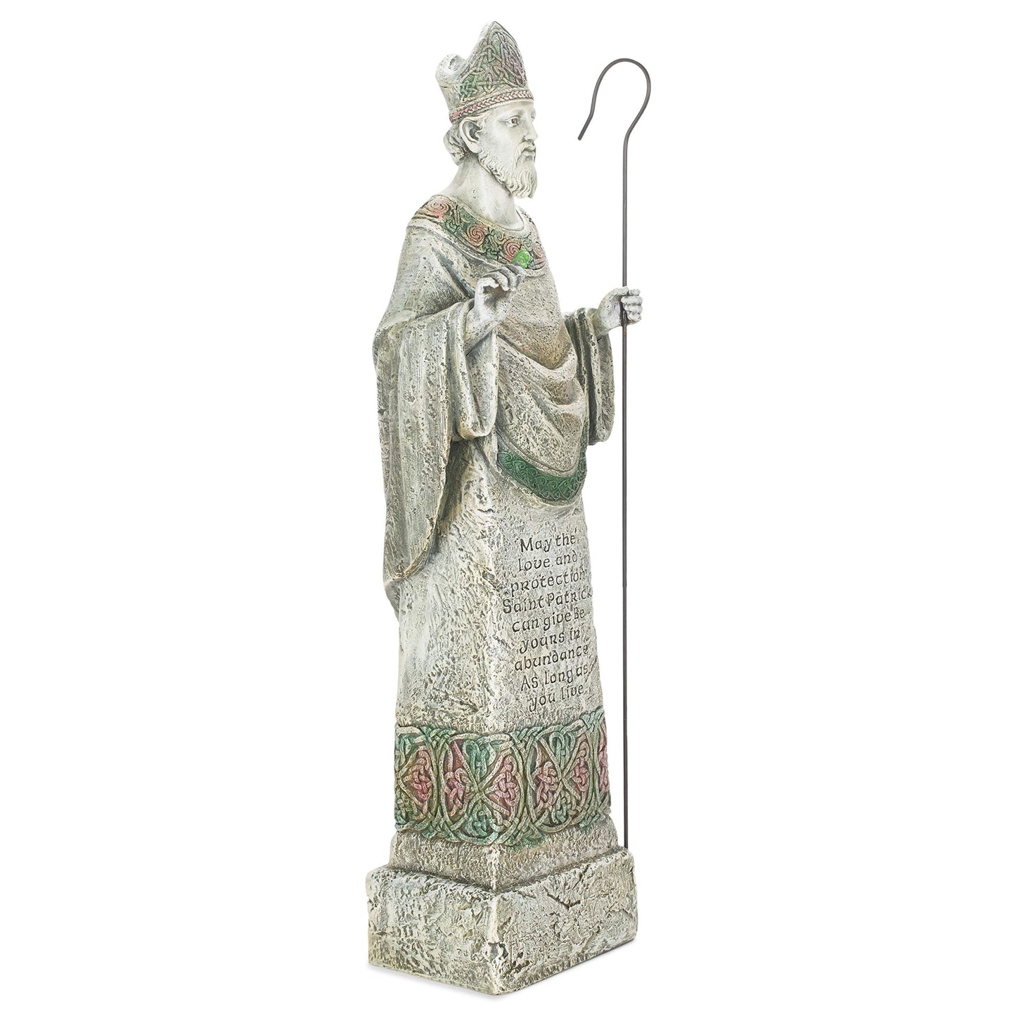 Joseph's Studio by Roman, 26.5" H St. Patrick Garde Statue, Patron Saint, Outdoor Décor