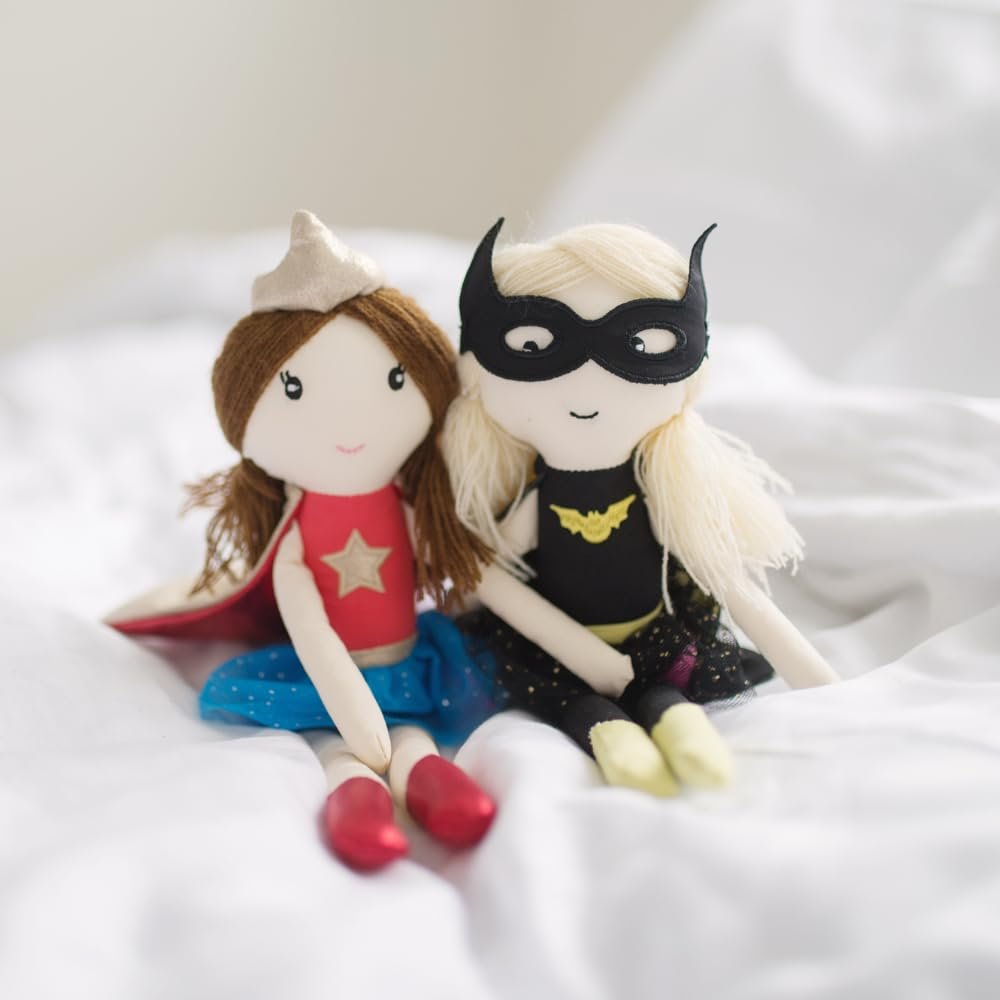 Great Pretenders Betty The Batgirl Doll, Batgirl Superhero Doll for Kids, Soft Bodied Doll for Kids