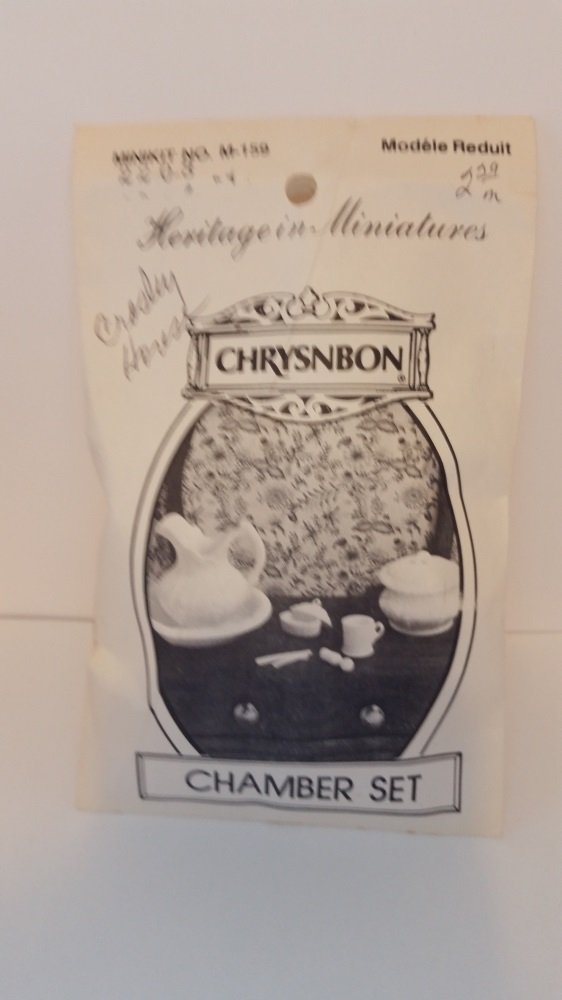 Dollhouse Miniature Chrysnbon Chamber Pot Set Simple Kit