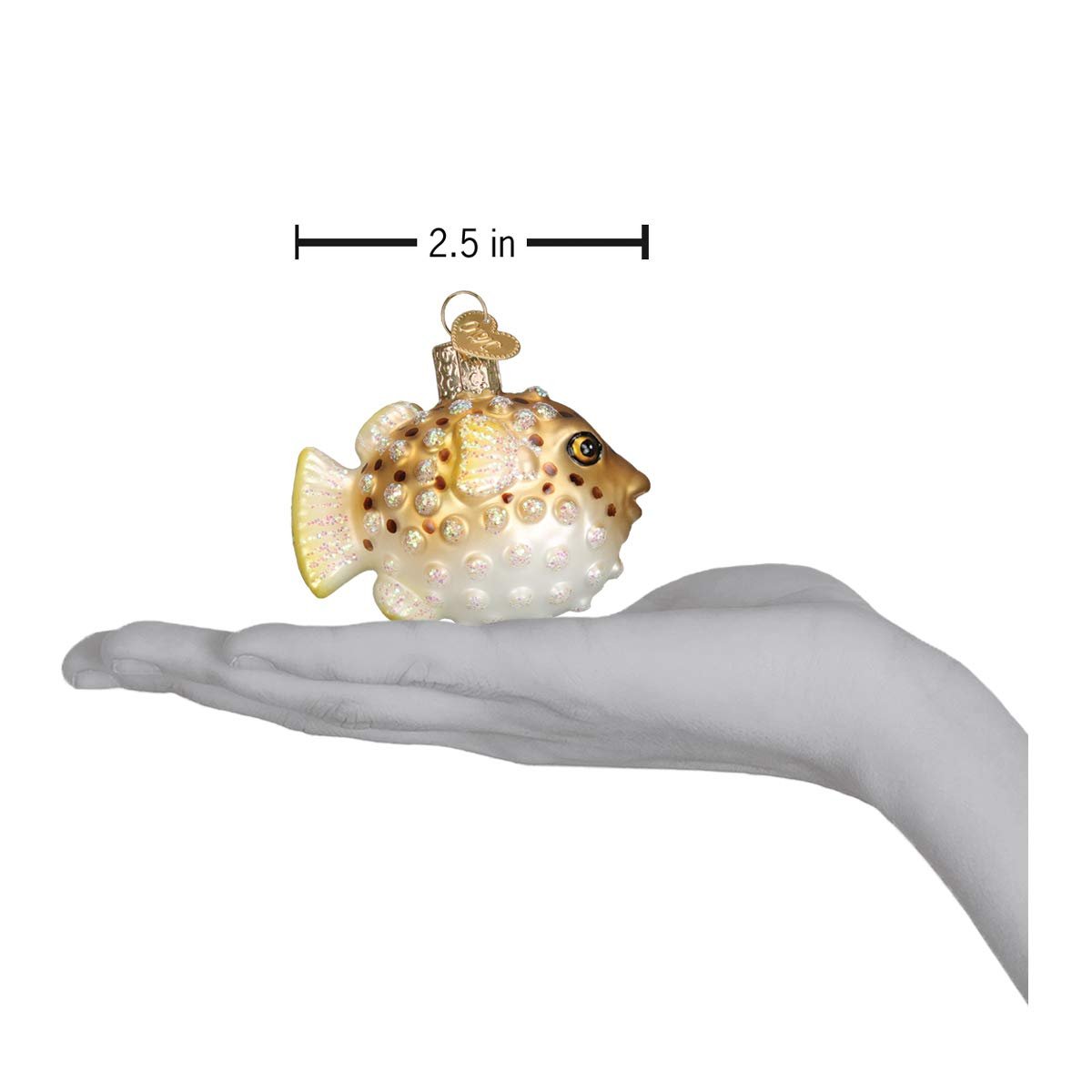 Old World Christmas Fish Glass Blown Christmas Ornament for Christmas Tree