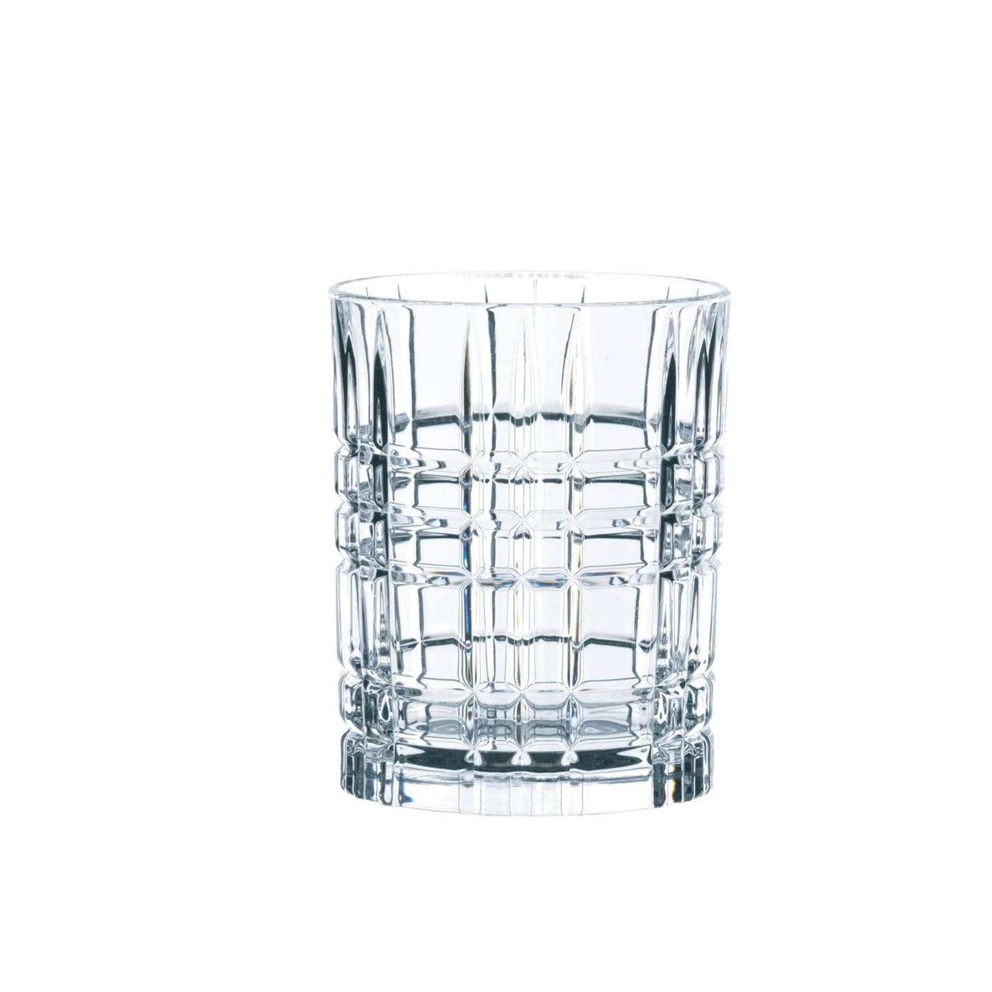 Nachtmann Square 12-Piece Drinkware Set - Highball & Lowball Glasses - Dishwasher Safe Crystal Glass - Ideal for Cocktails & Whiskies, Restaurant & Barware Essentials, Great Housewarming Gift