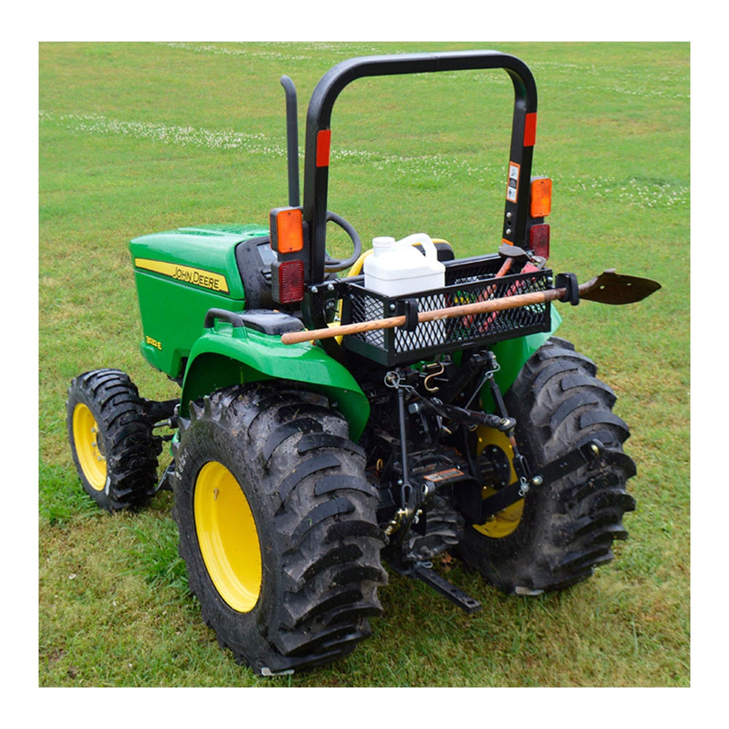 Great Day Implement Holders Kit - Intended for Tractor Tool Tray or UTV Multi-Fit Rear Utility Rack, TTIH402, Black