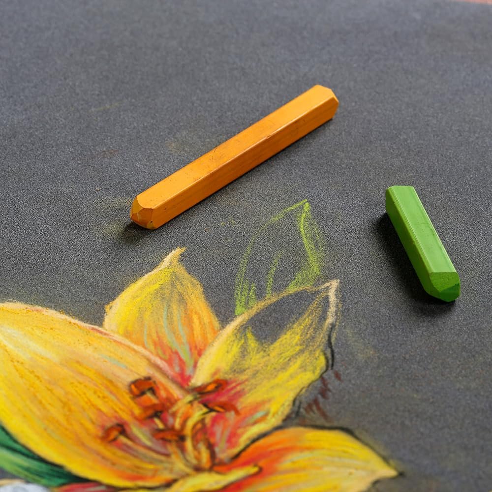 Clairefontaine PastelMat Pastel Card Pad, 360 g, 12 Sheets - Assorted Colours