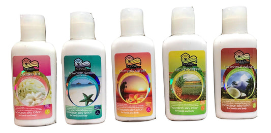 Bubble Shack Hawaii Organic Kukui Shea Lotion 5 Pk