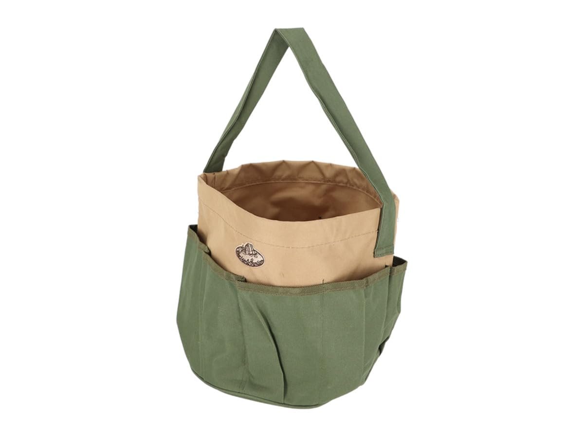 Esschert GT05 Design GT05 28 x 28 x 26cm Textile Garden Tools Bag - Green