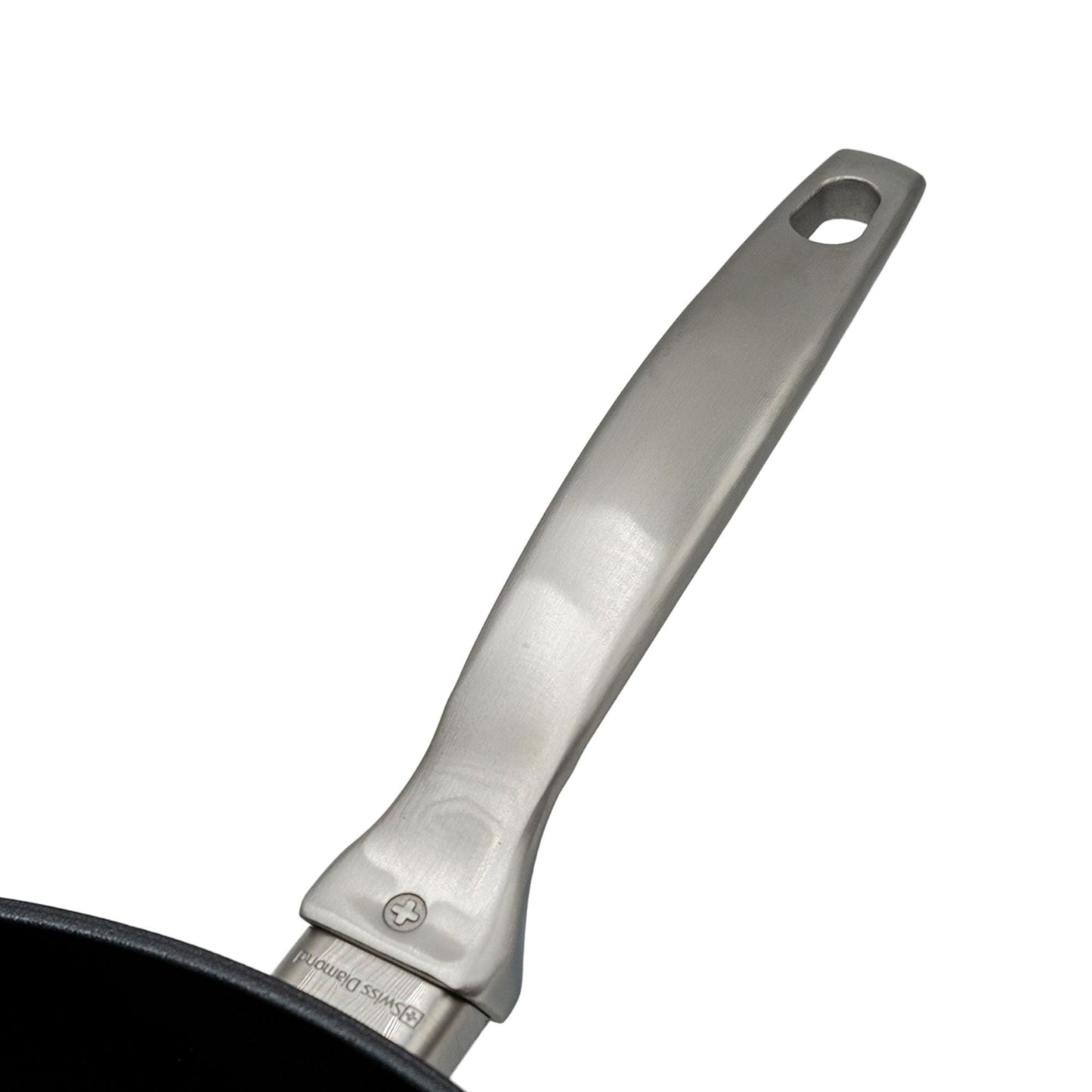 Swiss Diamond Induction Ready Nonstick Frying Pan Hybrid Ceramic and Diamond-Infused Fry Pan, Dou Ceramic, Dishwasher and Oven Safe Fry Pans