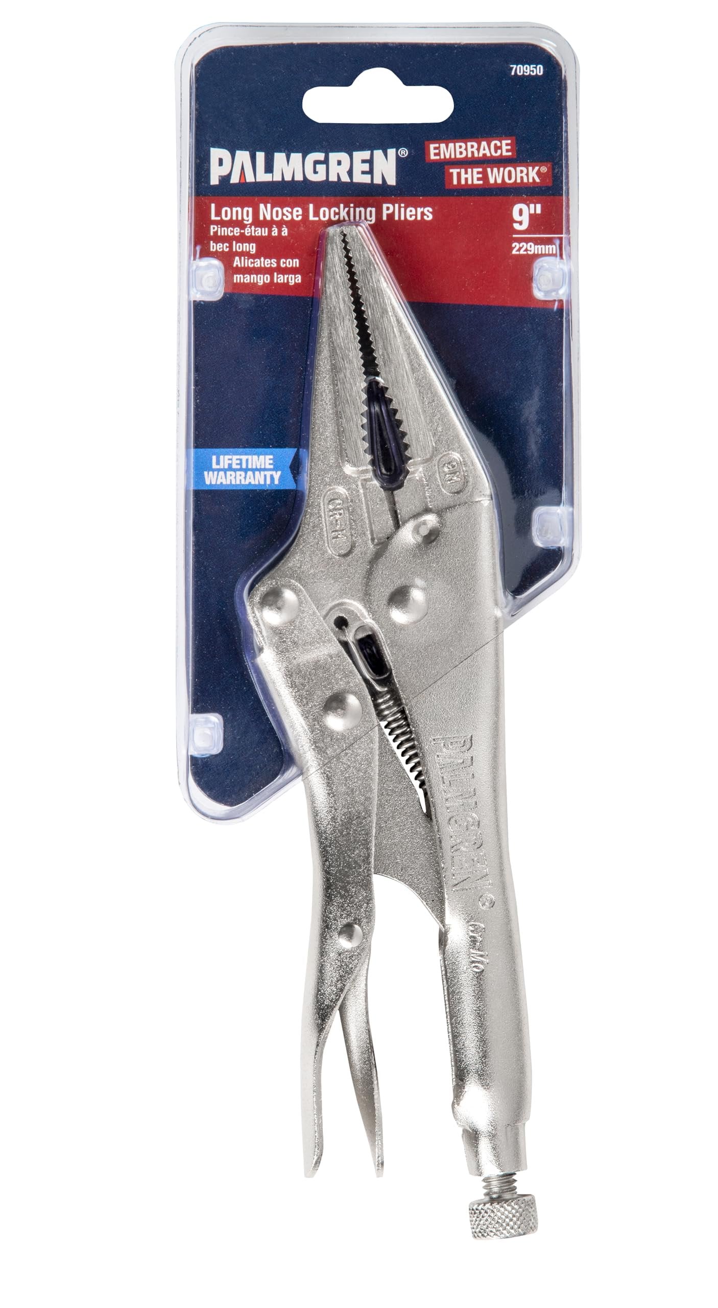 9" Long Nose Locking Plier