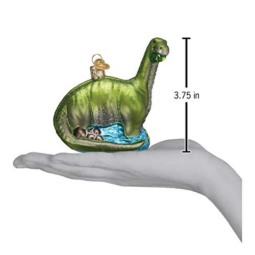 Old World Christmas Ornaments: Dinosaurs Glass Blown Ornaments for Christmas Tree