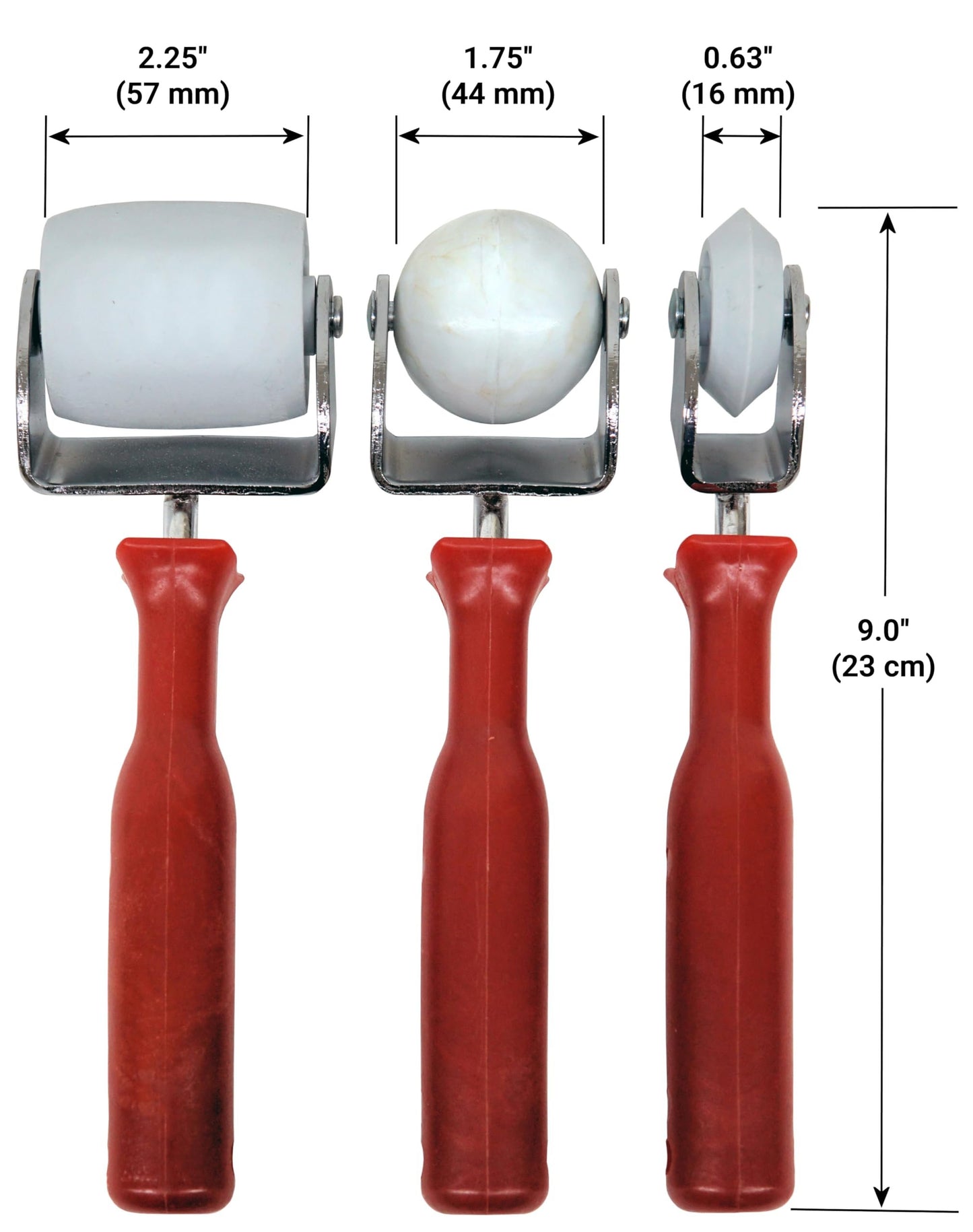 Bumper Dent Removal Roller Set